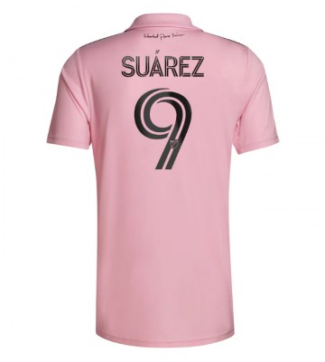 Inter Miami Luis Suarez #9 Hjemmebanetrøje 2023-24 Kort ærmer